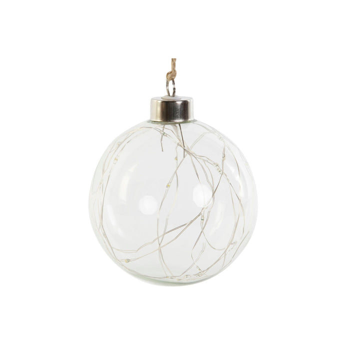Висяща украса DKD Home Decor Прозрачен Кристал 10 x 10 x 10 cm (2 броя)