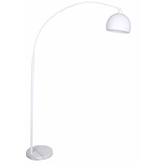 Лампион DKD Home Decor 36 x 110 x 195 cm Метал Бял Мрамор 220 V 50 W 60 W
