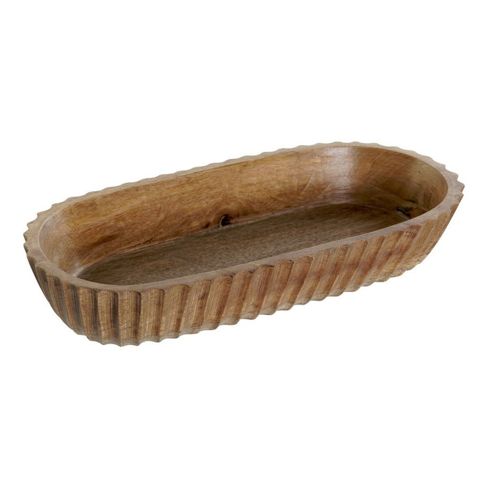 Украса за център на маса DKD Home Decor Естествен Дърво манго 32 x 15 x 5 cm 31 x 15 x 5 cm