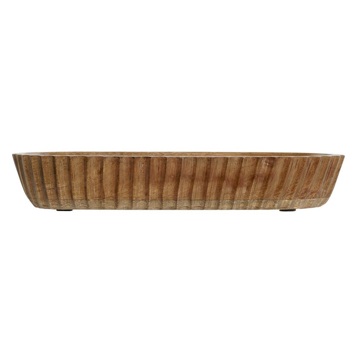 Украса за център на маса DKD Home Decor Естествен Дърво манго 32 x 15 x 5 cm 31 x 15 x 5 cm