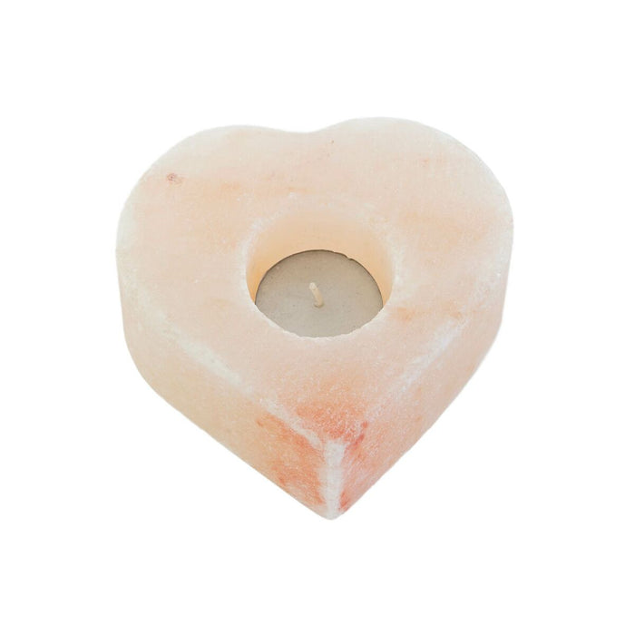 Поставка за свещ DKD Home Decor Розов Естествен Сол 11 x 11 x 5 cm (2 броя)