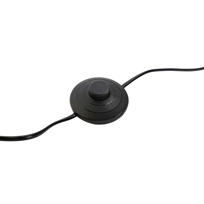 Лампион DKD Home Decor Бял Златен Метал 50 W 220 V 33 x 33 x 165 cm