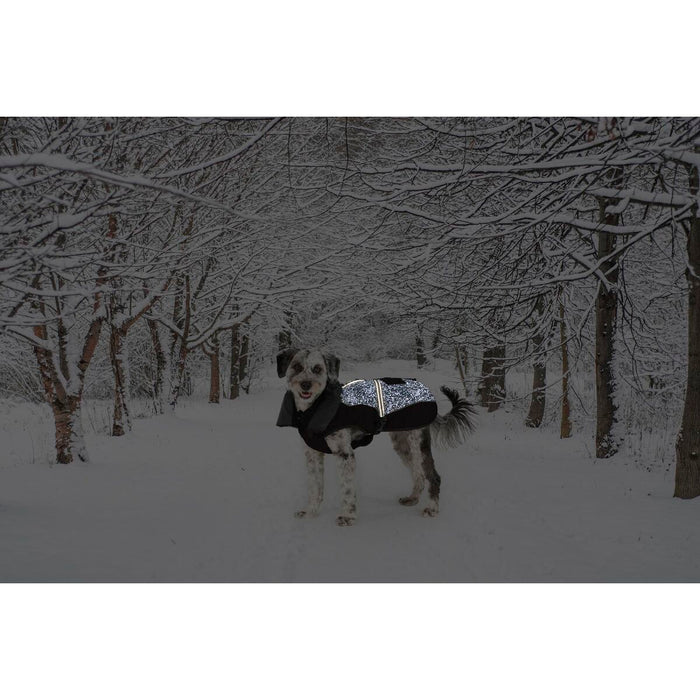Палто за Куче Dog Gone Smart Черен 45 cm