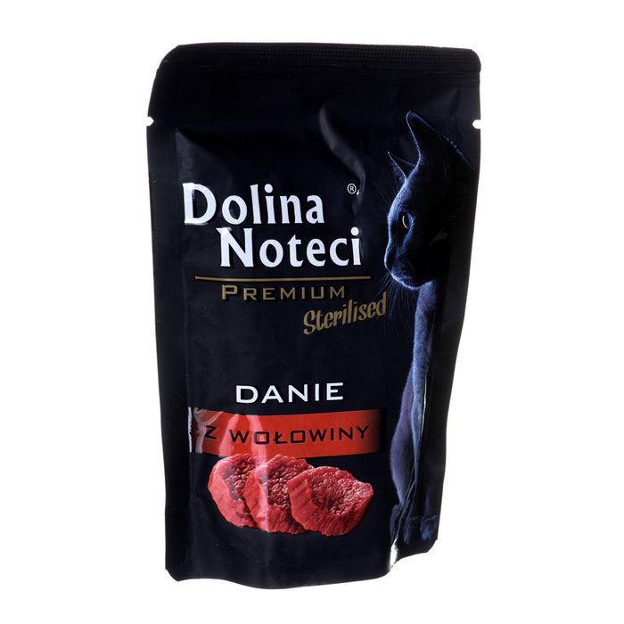 Dolina Noteci Premium Sterilised Beef dish - мокра храна за стерилизирани котки - 85гр