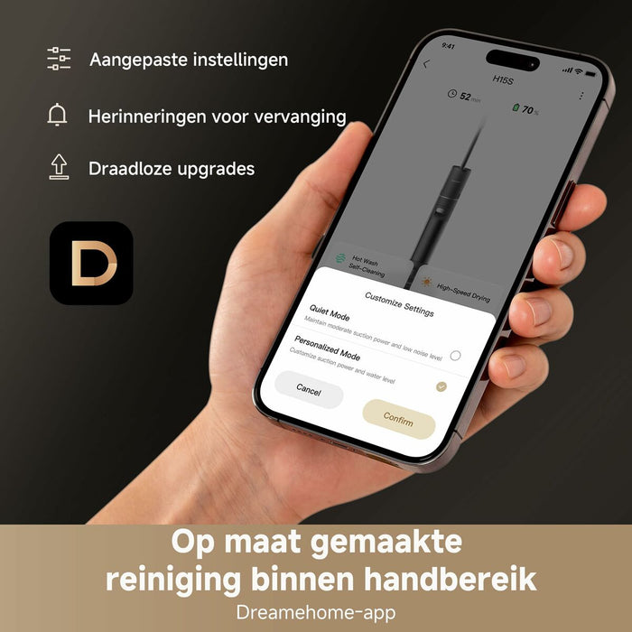 Прахосмукачка Dreame 011101AA000278 Черен