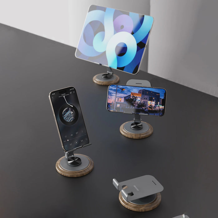 Dudao F17M 360° метална стойка за телефон - сива