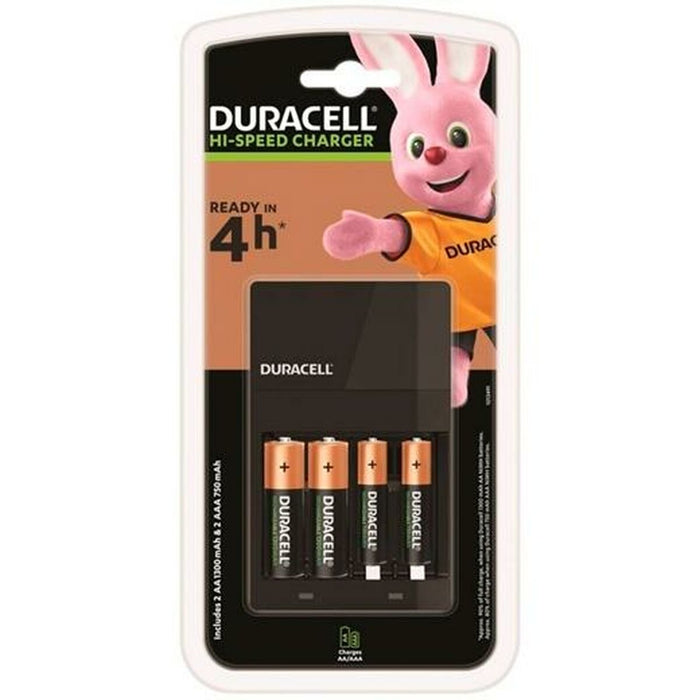Зарядно + зареждащи се батерии DURACELL (3 броя)