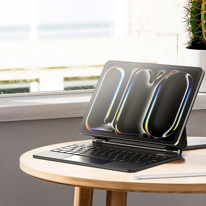 Калъф Dux Ducis Keyboard (MK Series) с Bluetooth клавиатура за iPad Pro 11" 2024 - черен