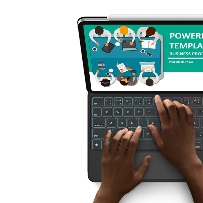 Калъф Dux Ducis Keyboard (MK Series) с Bluetooth клавиатура за iPad Pro 11" 2024 - черен