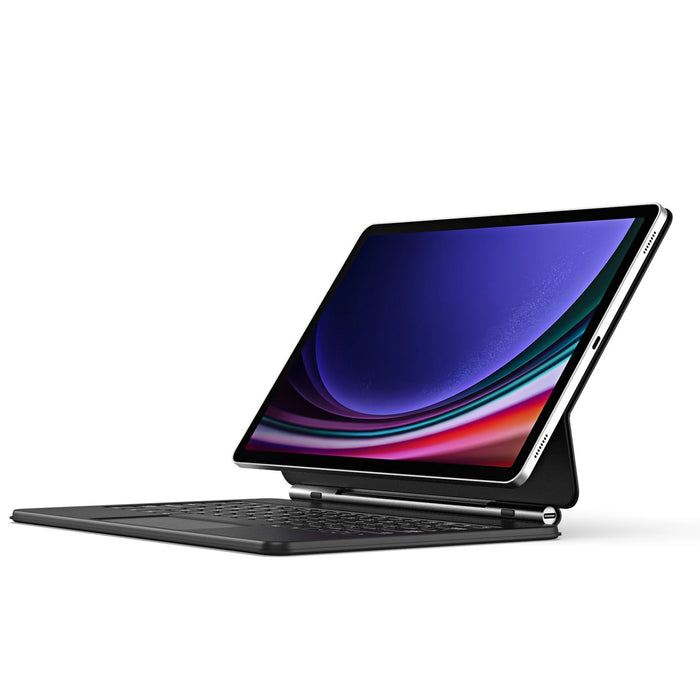 Калъф Dux Ducis Keyboard (MK Series) с Bluetooth клавиатура за Samsung Galaxy Tab S9+ / S8+ / S7+ - черен