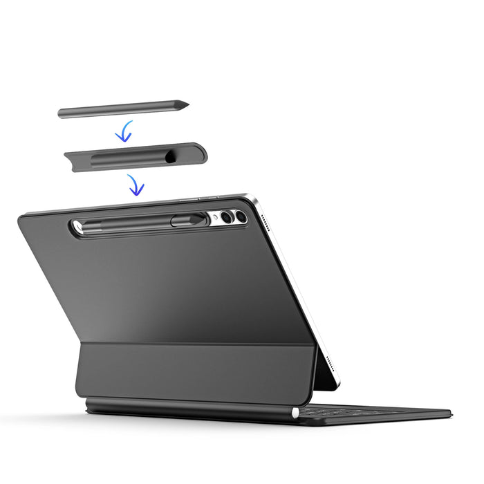 Калъф Dux Ducis Keyboard (MK Series) с Bluetooth клавиатура за Samsung Galaxy Tab S9+ / S8+ / S7+ - черен