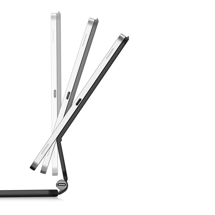 Калъф Dux Ducis Keyboard (MK Series) с Bluetooth клавиатура за Samsung Galaxy Tab S9+ / S8+ / S7+ - черен