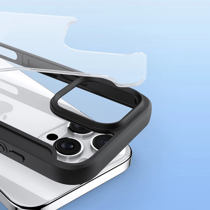 Калъф Dux Ducis Skin X Pro iPhone 16 Pro с MagSafe и капак - черен