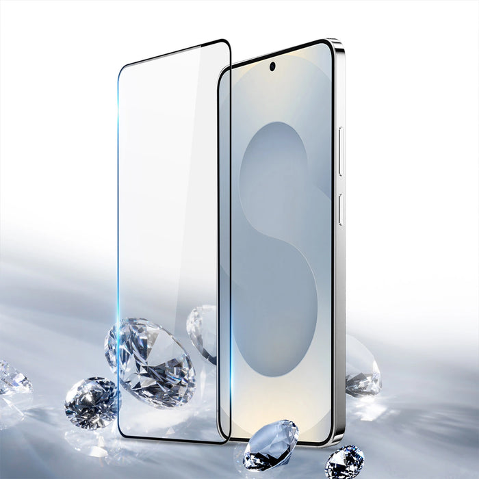 Dux Ducis Privacy Tempered Glass за Samsung S25+ - с черна рамка