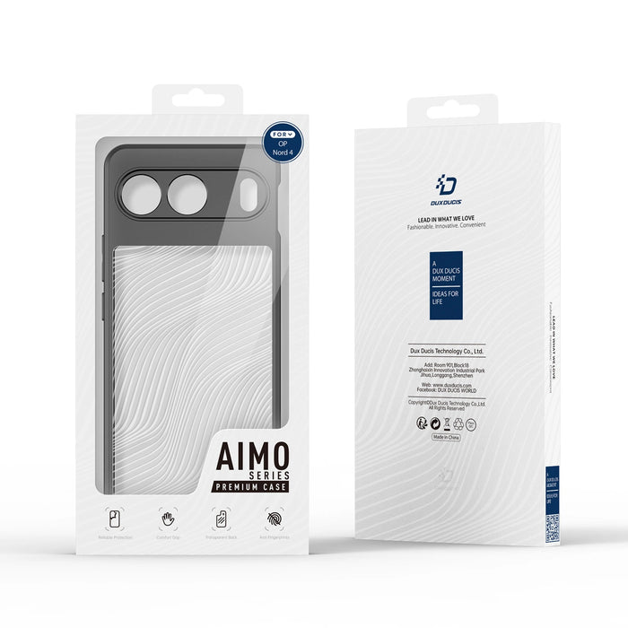 Калъф Dux Ducis Aimo за OnePlus Nord 4 - черен