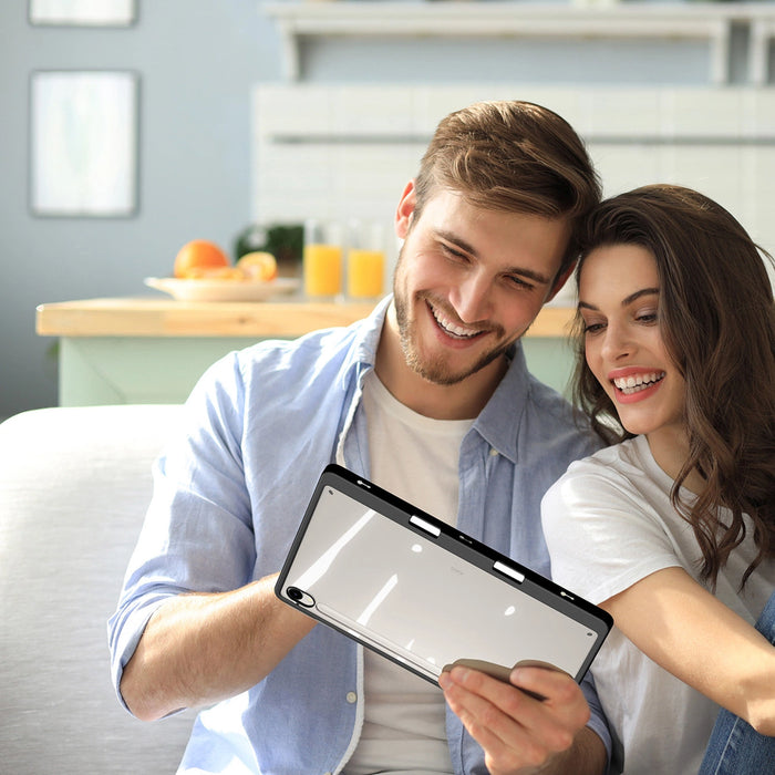 Калъф Dux Ducis Magi с държач за стилус за Samsung Galaxy Tab S10 FE/S9/S9 FE - черен