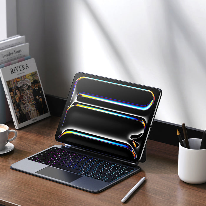 Калъф с клавиатура Dux Ducis (серия MK) за iPad Pro 11" (2024) - черен