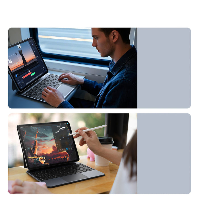 Калъф с клавиатура Dux Ducis (серия MK) за iPad Pro 13" (2024) - черен