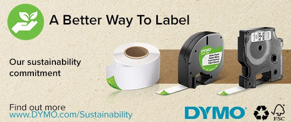 Стикери Dymo S0720880 Черен/Жълт 7 m