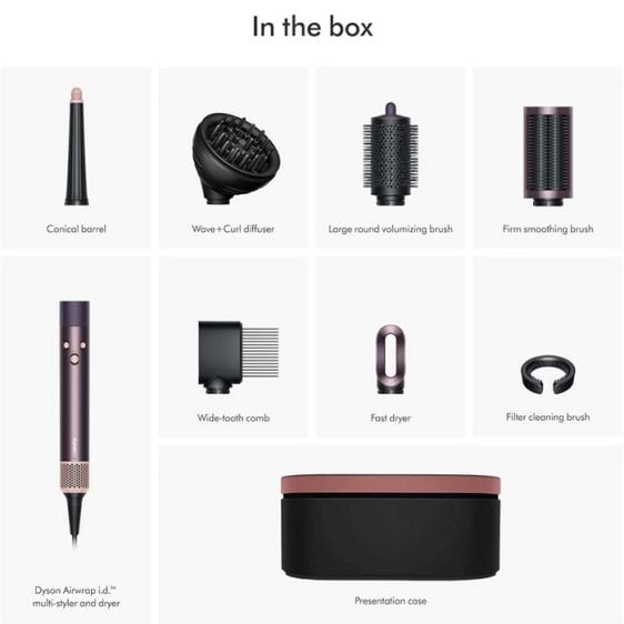 Сешоар-Mаша DYSON Airwrap HS08 Airwrap HS08 i.d.™ (Jasper/ Plum) (599039-01)