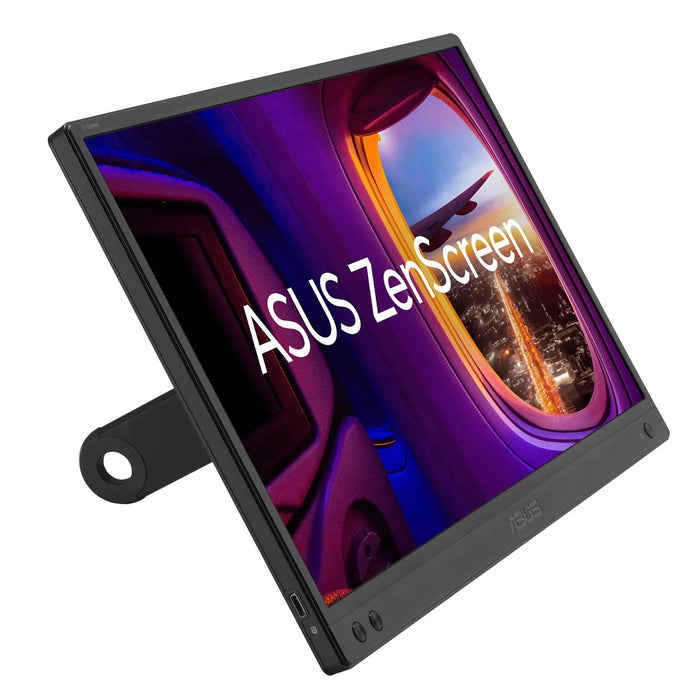 ASUS ZenScreen MB166CR Portable 15.6inch IPS WLED FHD 16:9 60Hz 250cd/m2 5ms USB-C Черен
