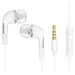 Слушалки Samsung Stereo Headset 1.2m 3.5mm бели (OOB BULK)