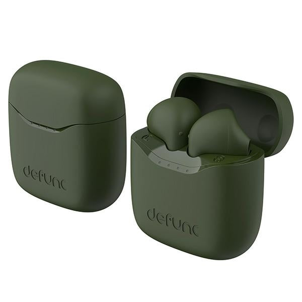 DeFunc Słuchawki Bluetooth 5.3True Lite безжични слушалки, зелени