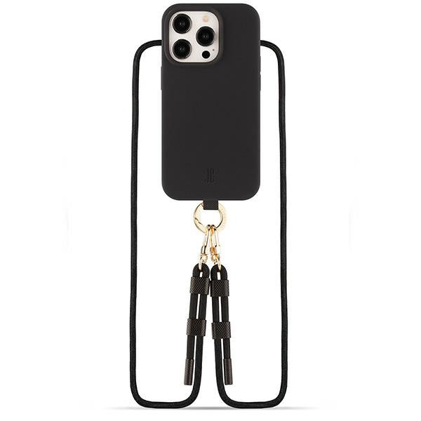 Калъф Just Elegance JE 2in1 MagSafe за iPhone 15 Pro Max 6.7", черен