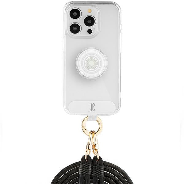 Калъф Just Elegance PopGrip за iPhone 15 Pro 6,7", прозрачен