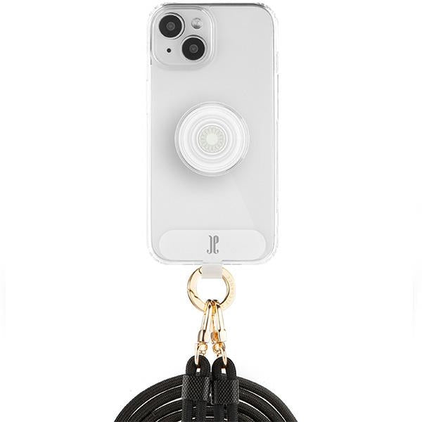 Прозрачен калъф Just Elegance PopGrip 30524 за iPhone 15 6.1"