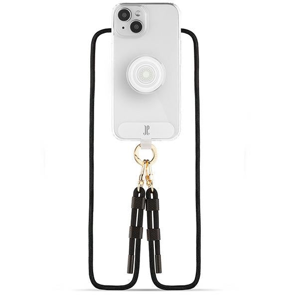 Прозрачен калъф Just Elegance PopGrip 30524 за iPhone 15 6.1"