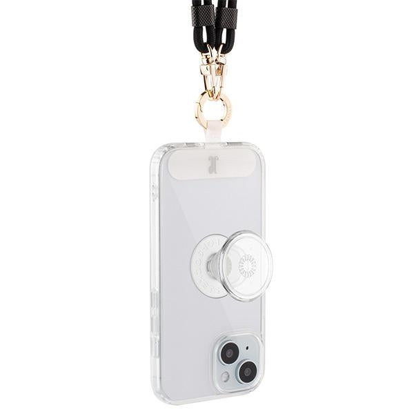 Прозрачен калъф Just Elegance PopGrip 30524 за iPhone 15 6.1"
