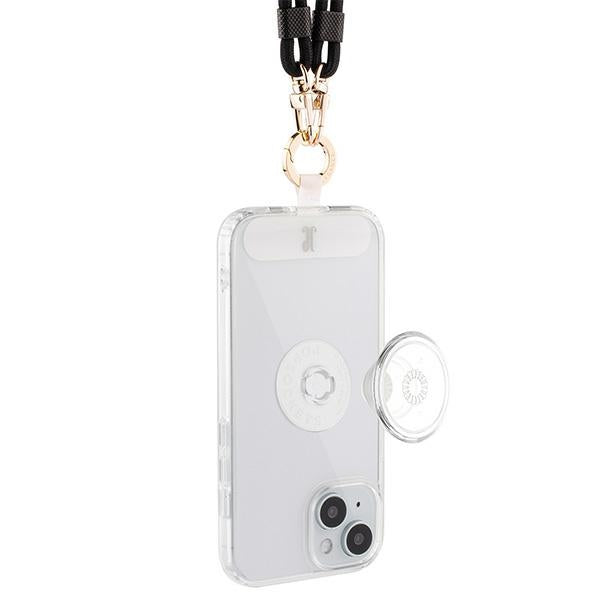 Прозрачен калъф Just Elegance PopGrip 30524 за iPhone 15 6.1"