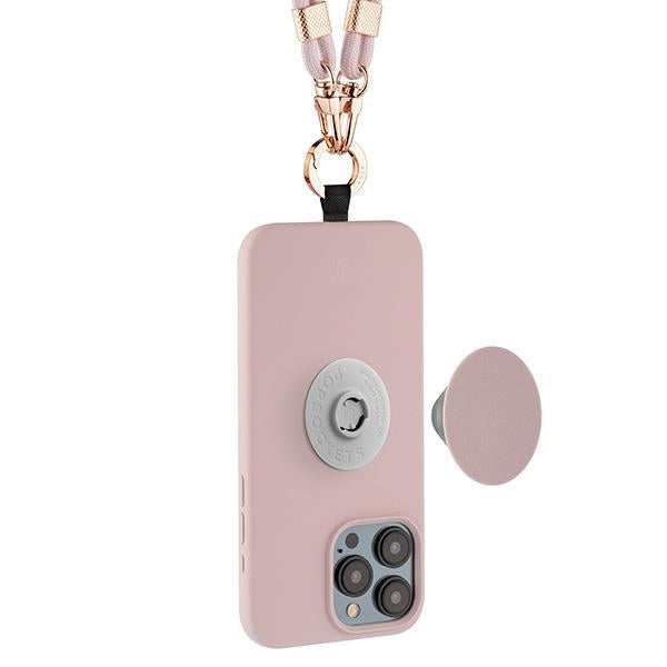 Калъф Just Elegance JE 3in1 PopGrip за iPhone 15 Pro 6.1", розов
