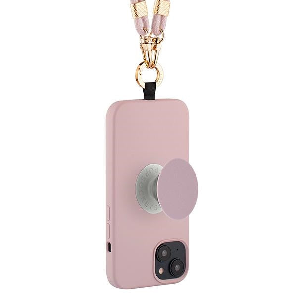 Калъф Just Elegance JE 3in1 PopGrip за iPhone 15 6.1", розов