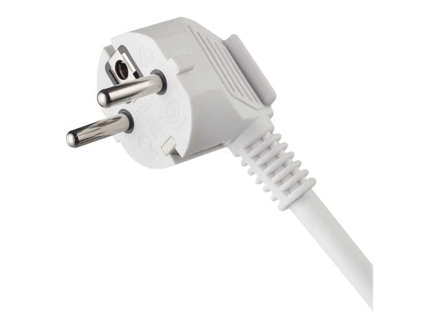 EATON TRIPPLITE Захранващ разклонител с 5 изхода и USB-A зареждане - Schuko контакти 220-250V 16A 3m кабел Schuko Plug Бял