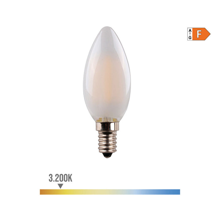 LED крушка за лампа тип свещ EDM 98629 F 30 W 4,5 W 40 W E14 470 lm 3,5 x 9,8 cm (3200 K)