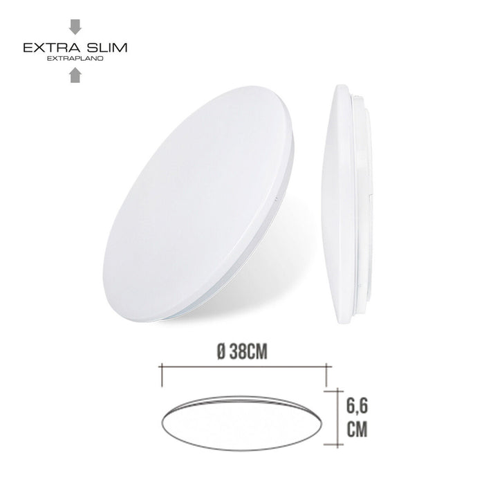 LED Аплик EDM Алуминий Полимер 24 W 220-240 V 38 x 6,6 cm