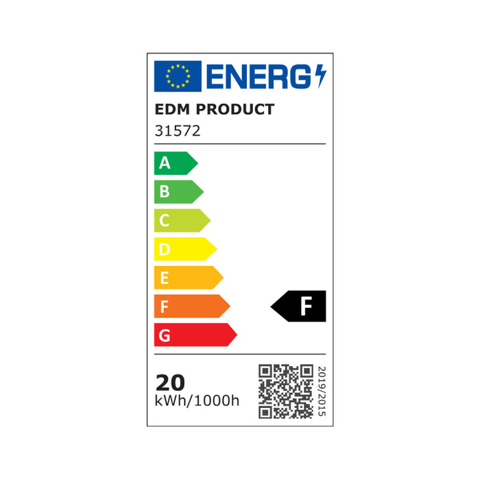 Вградена прожекторна светлина EDM 31572 Downlight A F 20 W 1500 lm (4000 K)