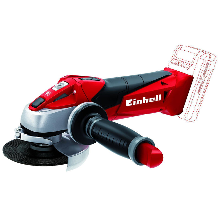 Акумулаторен ъглошлайф Einhell TE-AG 18Li-S PXC solo