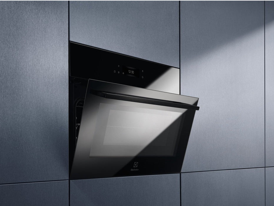 Electrolux EVM8E08Z Грил за вграждане микровълнова фурна 49 L 1000 W Черна