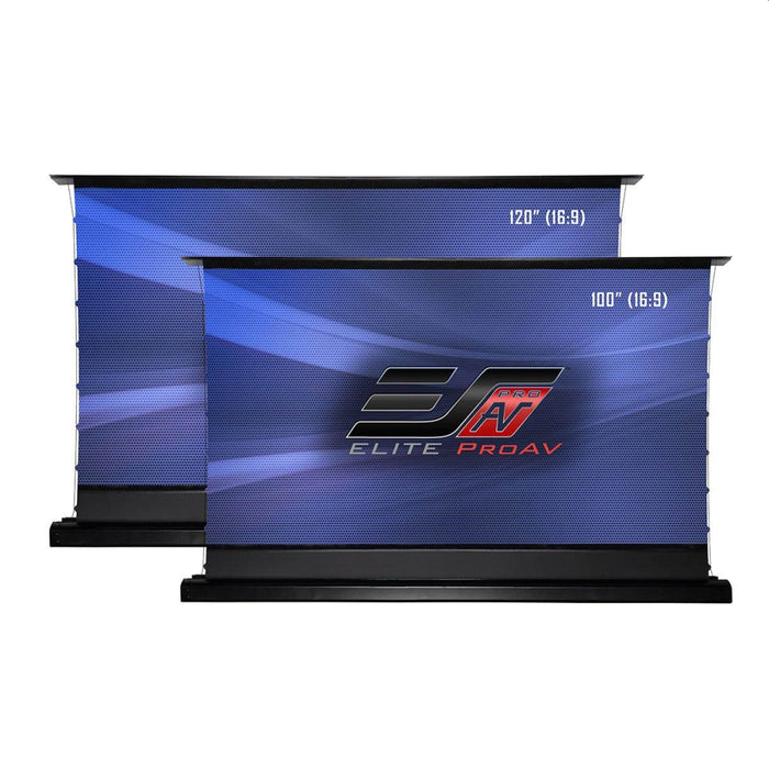 Elite Screen FTE100H2-CLR, 100" (16:9),UST Floor Stand Pull Up CLR StarBright, 206,8 x 129,2 cm, черен