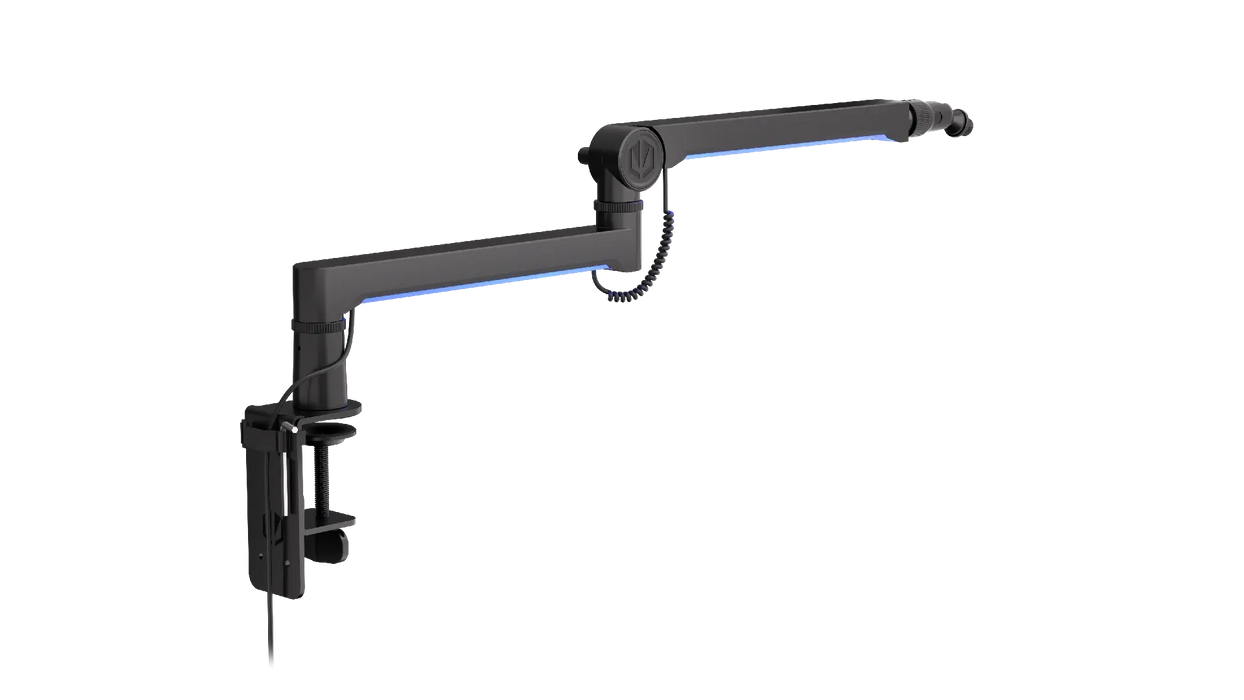 Стойка за микрофон ENDORFY Broadcast Low Profile RGB Boom Arm