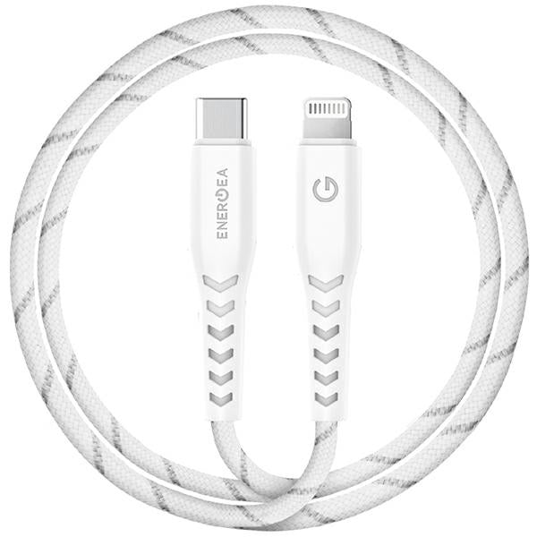 ENERGEA Nyloflex кабел MFI 1.5m, бял