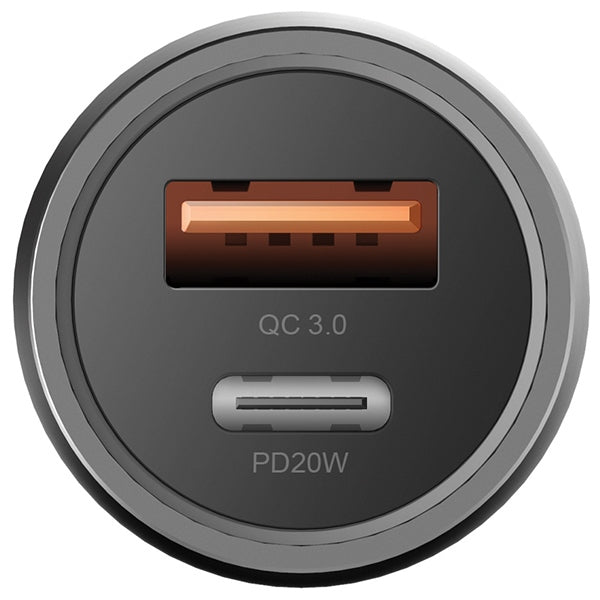 Автомобилно зарядно ENERGEA 38W Alu Drive, сив/gunmetal