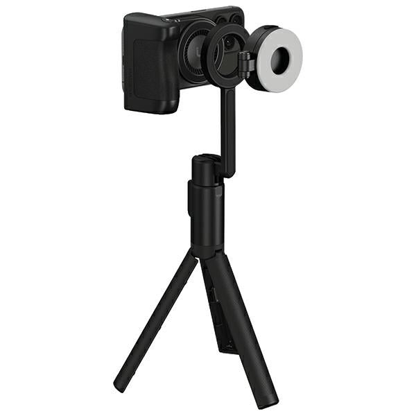 Energea Magear Magcam Grip държач за снимки с вградена powerbank, черен, MagSafe