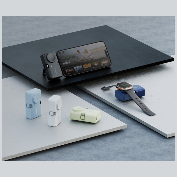 Powerbank ENERGEA 3в1 Bazic Koda със Lightning, черен