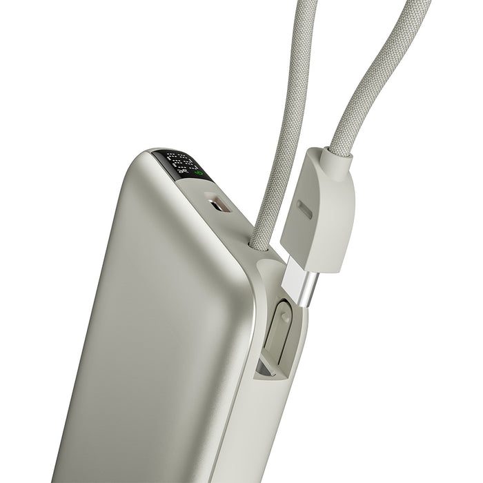 Powerbank ENERGEA Bazic Fusion Mag MagSafe кабел, сив