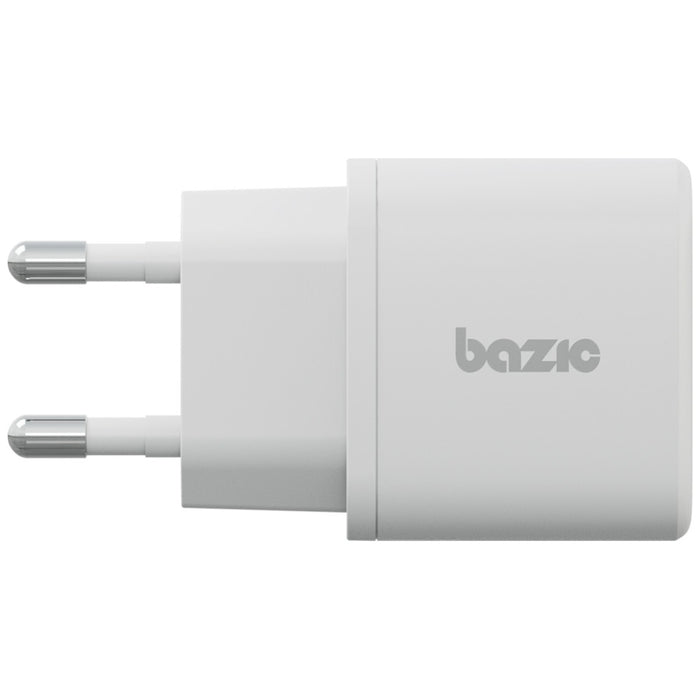 Зарядно ENERGEA Bazic Goport Velox Kit GaN 35W с плетен кабел, бял