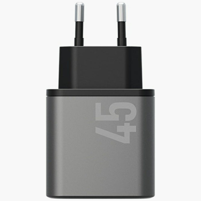 Зарядно Energea Ampcharge PD/PPS/QC3.0 45W, сиво